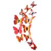 TIMIYUYU 3D Butterfly Wall Stickers, 12-Piece Set, Removable Colorful DIY Wall Decor view 1