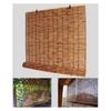 BcofoA Bamboo Roller Blinds, Natural Reed Curtain view 1