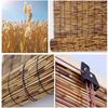 BcofoA Bamboo Roller Blinds, Natural Reed Curtain view 4