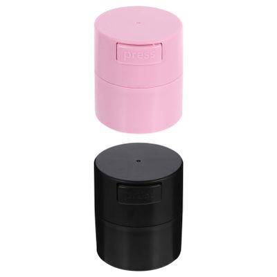 Lurrose Sealed Plastic Eyelash Glue Containers, Large Capacity, 2-Pack