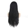YTOOZ 22-Inch Synthetic Lace Front Wig, Natural Black, Glue-Free view 3