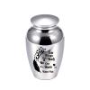 LZHLMCL 70 mm Silver Human Cremation Urn Keepsake Box view 1