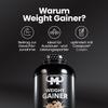 Mammut Nutrition Weight Gainer Shake Crash 5000 Cookies, 4.5 kg Mass Gainer, 860 kcal per serving, with Creatine and Protein Shaker view 3