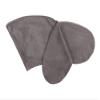KraftKids Nursing Pillow Cover, Gray Wide-Wale Corduroy, 190 cm, Handmade in the EU view 1