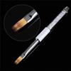 Danlai UV Gel Nail Oval & Flat Brush with Rhinestone Handle view 4