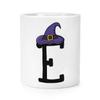 Letter E Witch Wizard Hat Makeup Brush and Pencil Holder view 1