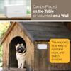 SVD.PET Dog Waste Bag Dispenser, Wall-Mount or Countertop, Holds 8 Rolls view 2