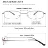 VEVESMUNDO Folding Reading Glasses with Blue-Light Filter, Silver, +1.5, with Case view 2