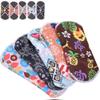 Reusable Washable Cloth Menstrual Pads, 5-Pack, Bamboo Charcoal, 16.5 x 16.5 cm (#2) view 4