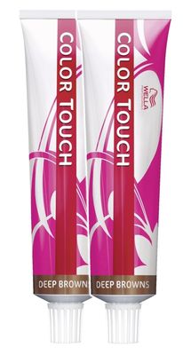 2-Pack Wella Professionals Color Touch 8/38 Light Blonde Gold Pearl 60 ml