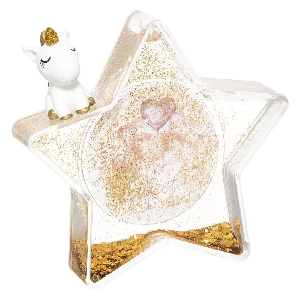 Atmosphera Children's Unicorn Frame - D5–8 cm - Gold