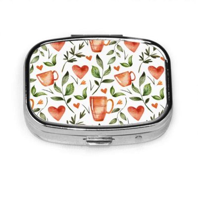 Elegant Tea Cup Pill Organizer