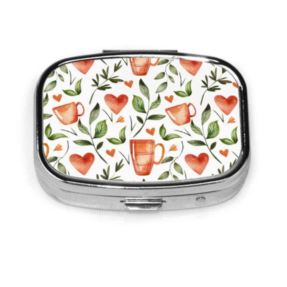 Elegant Tea Cup Pill Organizer