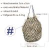 Extra-Large Hay Net for Horses, 5 x 5 cm Mesh, Navy Blue view 3