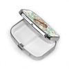 Cartoon Squirrel Pill Box with Flowers for Purse or Wallet view 2