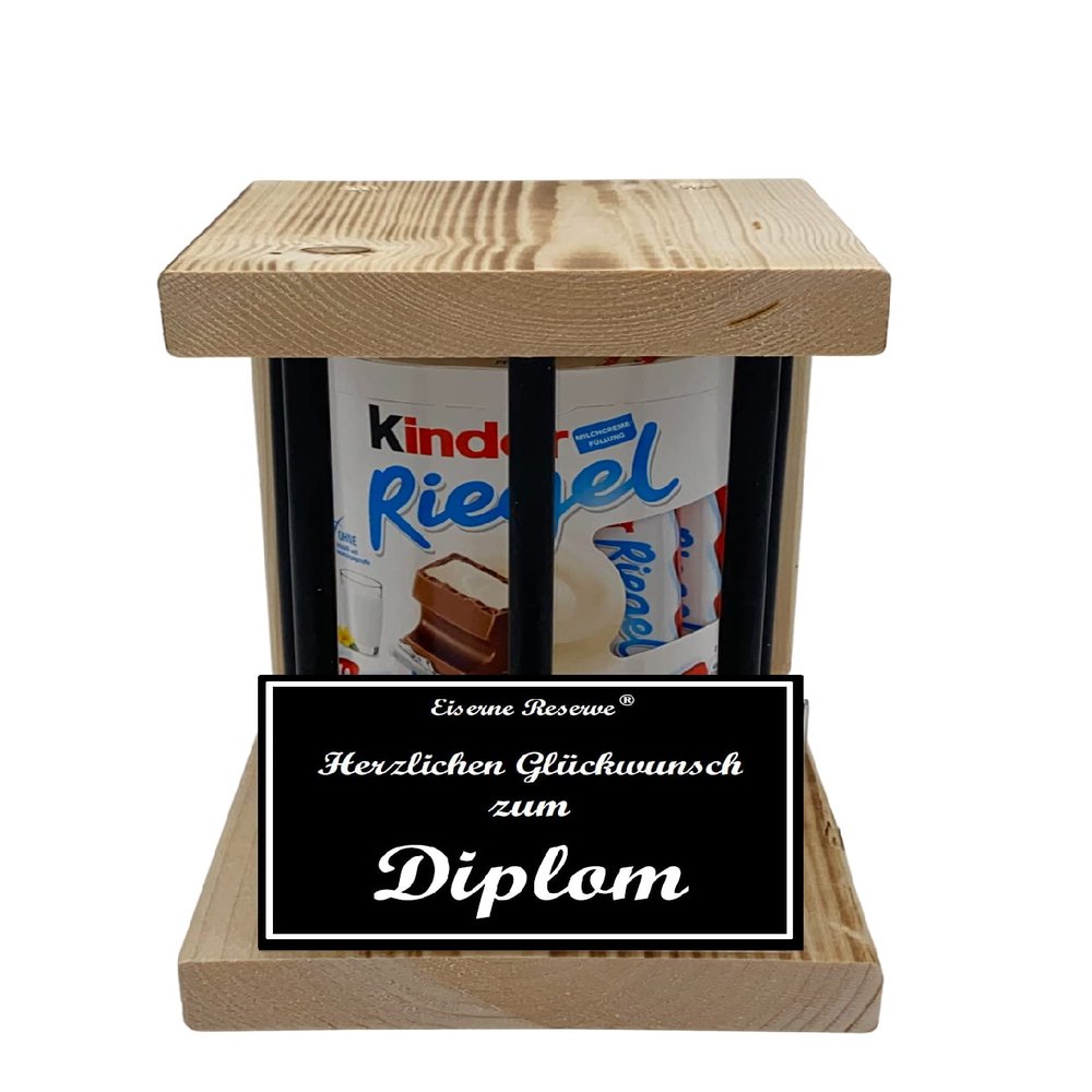 Kinder Chocolate Bars – Emergency Diploma Gift – Black Edition