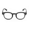 Contacta Hipstyle Bebop Reading Glasses for Women and Men, Gray, +2.50 Diopters view 1