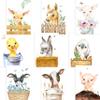CreativeRobin Farm Animal Posters for Nursery | Cute Baby Room Decor view 1