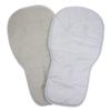 BAMBINIWELT Reversible Stroller Seat Liner Compatible with BUGABOO Cameleon, Speckled Light Gray view 1