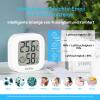 Vaikby Mini Digital Thermometer Hygrometer - 4 Pack view 3