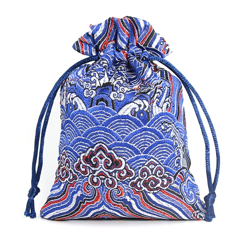 MARMODAY Urn Bag with Drawstring Closure, Dark Blue