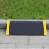 LHRUI Portable Metal Threshold Ramp, Black and Yellow, for Steps Under 6 cm High, 30 cm view 3