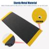 LHRUI Portable Metal Threshold Ramp, Black and Yellow, for Steps Under 6 cm High, 30 cm view 4