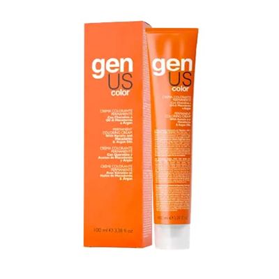 GenUs Color 5.29 Light Brown Coffee - Permanent Color Cream - 100 ml