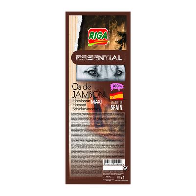 Riga - Essential, Maxi Bones with Ham for Small Dogs