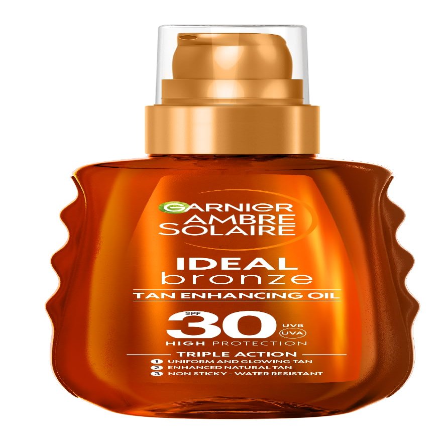 Garnier Ambre Solaire Ideal Bronze Tan Enhancing Protection Oil SPF 30 (150 mL)