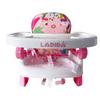 Ladida Pink Unicorn Foldable Baby Seat with Removable Tray view 2