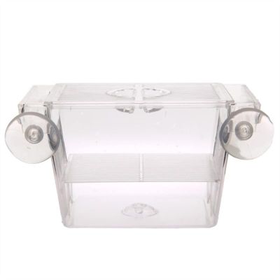 Saturey Acrylic Aquarium Breeding Incubator Holder