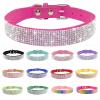 PUYYDS Crystal Glitter Rhinestone Dog Collar with Zinc Alloy Buckle view 2