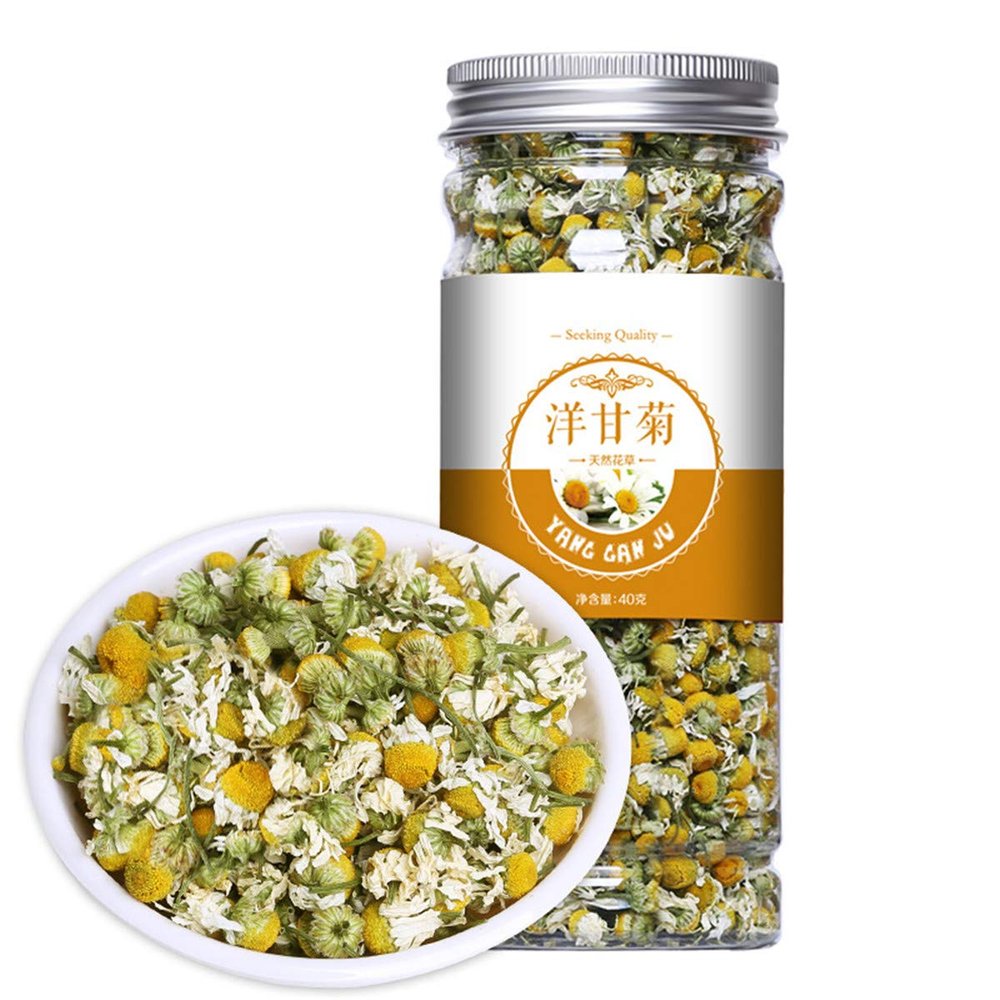 Flower-Fruit Herbal Chamomile Tea, 40 g, Healthy Beverage
