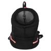 YCDZSW Front Pet Carrier Backpack with Breathable Head-Out Design, Black, L (3–4.5 kg) view 1
