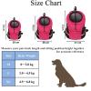 YCDZSW Front Pet Carrier Backpack with Breathable Head-Out Design, Black, L (3–4.5 kg) view 3