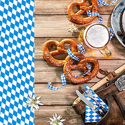 20 Bavarian Delicacies Napkins, 33 x 33 cm