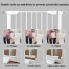 GHCXY Baby and Pet Safety Gate with Auto-Close Function view 2