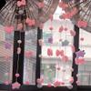 Kawaii Curtain for Girls' Bedroom, Pink Star view 3