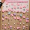Kawaii Curtain for Girls' Bedroom, Pink Star view 4