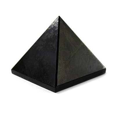 Frienemy Natural Black Tourmaline Pyramid, 30–35 mm, 1 Piece