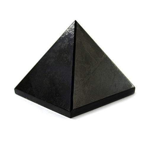 Frienemy Natural Black Tourmaline Pyramid, 30–35 mm, 1 Piece