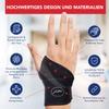 Dr. Arthritis Doctor-Designed Lightweight Wrist Braces, Tendinitis Support and Carpal Tunnel Splints, Right and Left Hand, 1 Pair, Black view 4