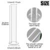 BOJVESH 2-Pack Clear Acrylic Hair Tie Holders, Vertical Display Organizers view 2