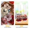 BOJVESH 2-Pack Clear Acrylic Hair Tie Holders, Vertical Display Organizers view 3