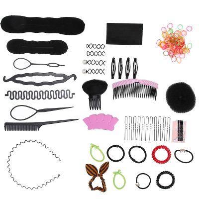 20-Piece Hair Braiding and Styling Tool Set