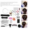 20-Piece Hair Braiding and Styling Tool Set view 2