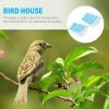 3-Pack Decorative PP Bird Houses, Lightweight and Portable view 4