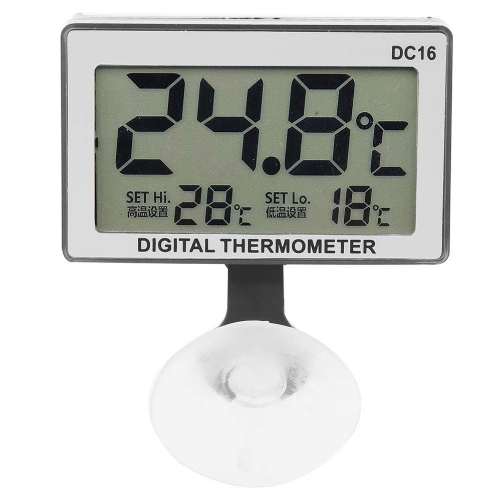 Telituny DC16 Digital Aquarium Thermometer with LCD
