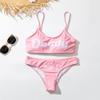 SINROYEE Sexy Women's Lingerie Set, Pink, Small view 2